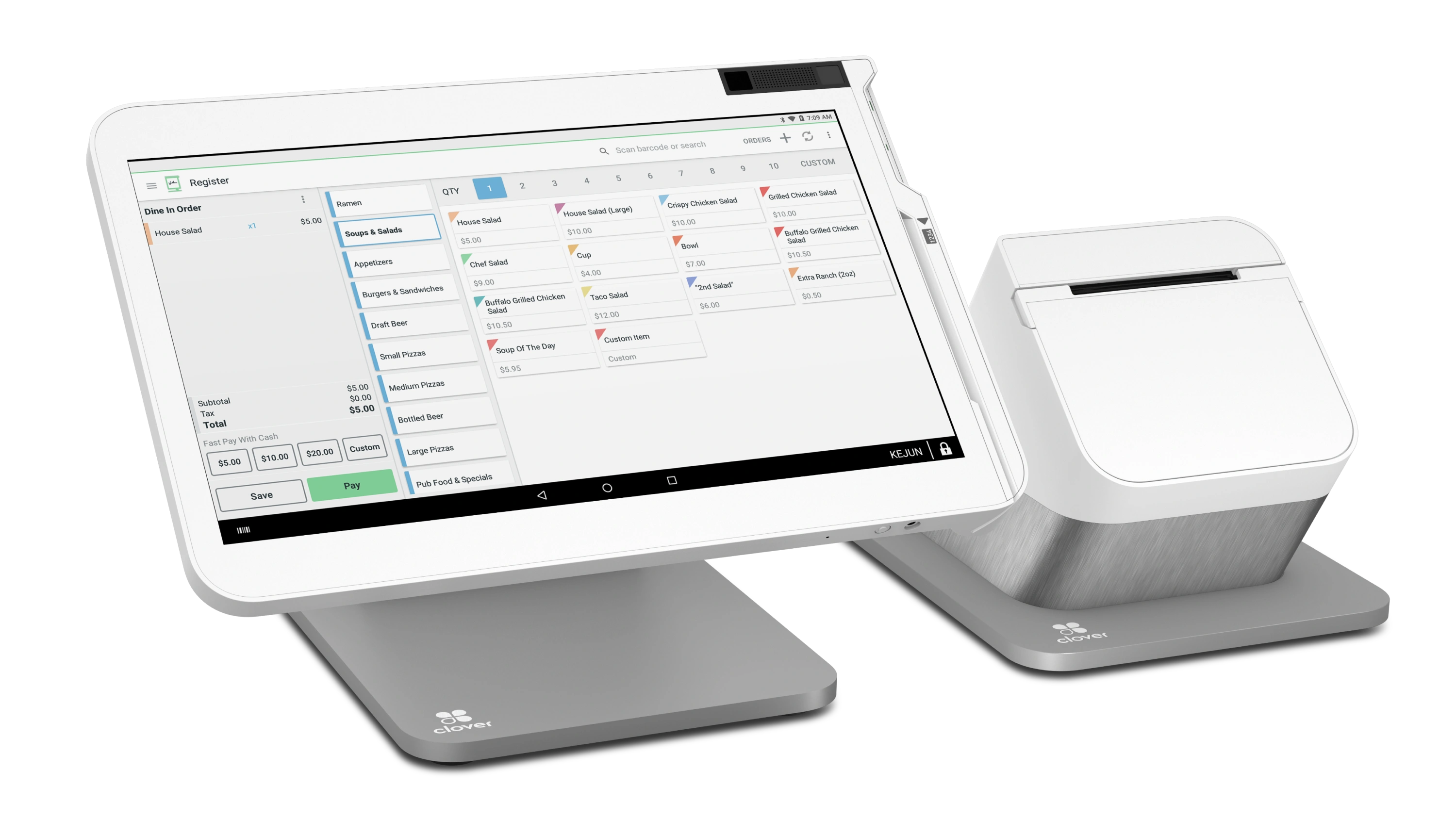 Clover Solo Smart POS Clover payment terminal — ABS Rana