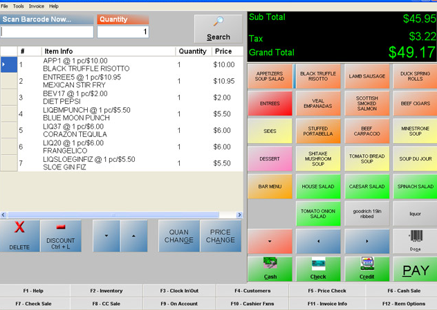 ABS86C Touch Screen POS view 4