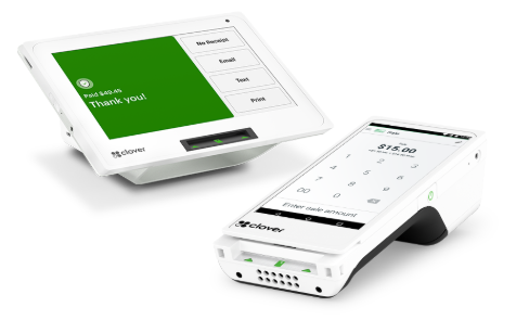 Payment processing device and screen